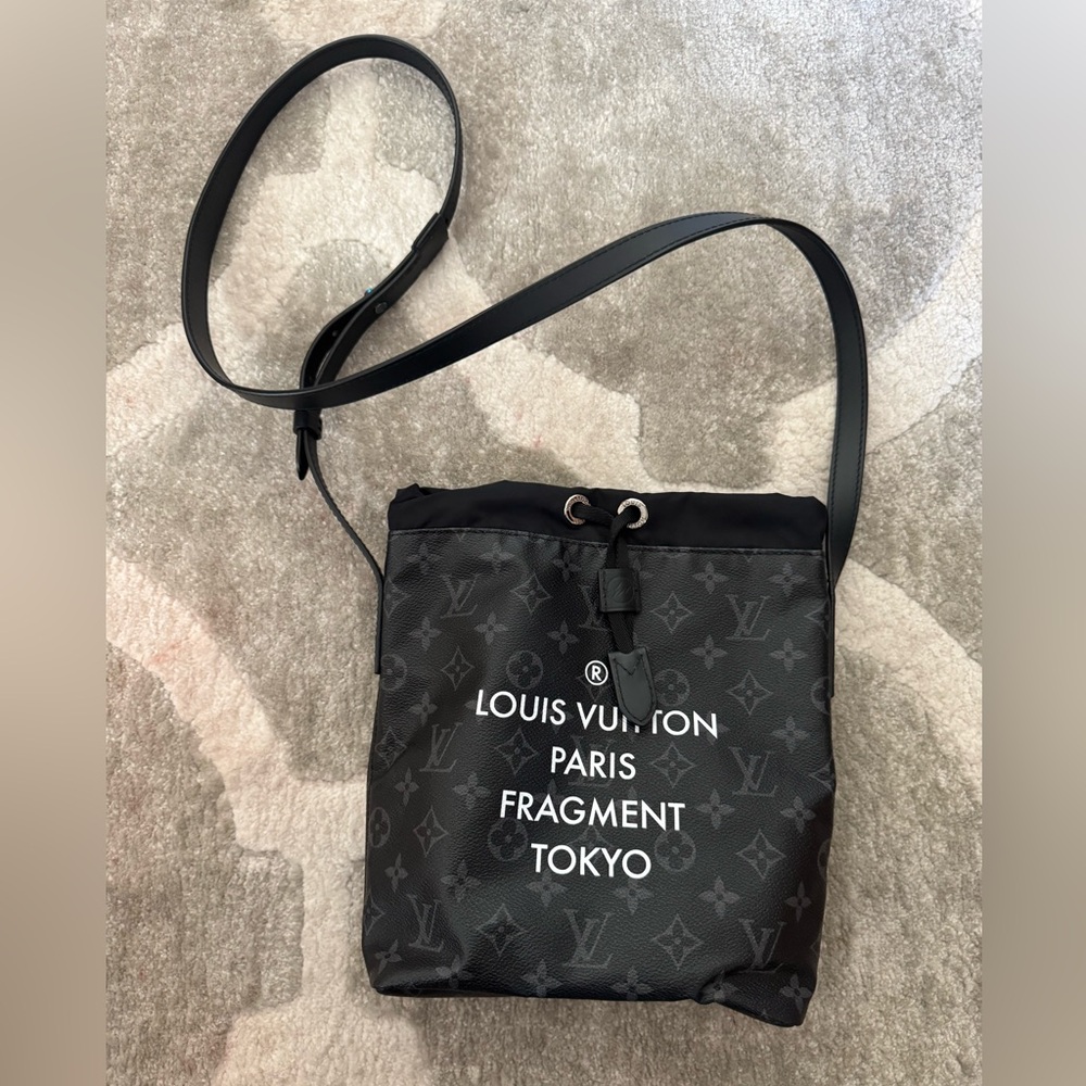 Louis Vuitton x Fragment Monogram Eclipse Messenger Bag- Nano